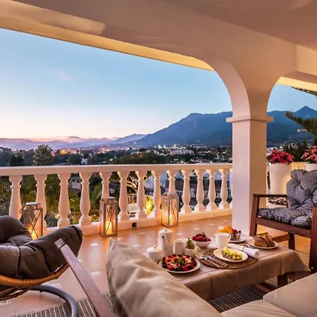 With 6 Bedrooms In Marbella, With Wonderful Sea View, Private Pool, Fur... Apartment Marbella